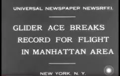 1931 Wolf Hirth over New York 12th March