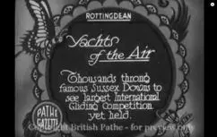 1931 Yachts of the air