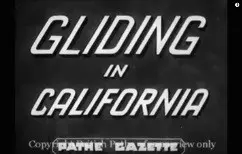 1939 gliding demonstration in California